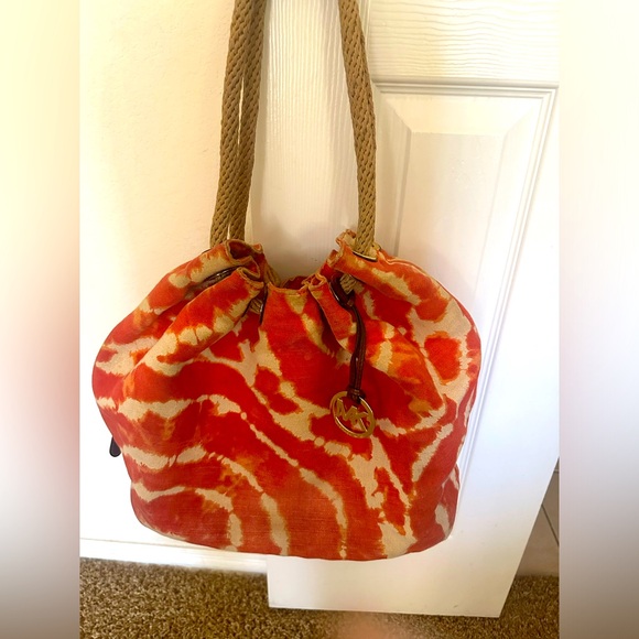 MICHAEL KORS boho tie dye bag! - Picture 1 of 8